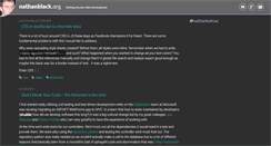 Desktop Screenshot of nathanblack.org